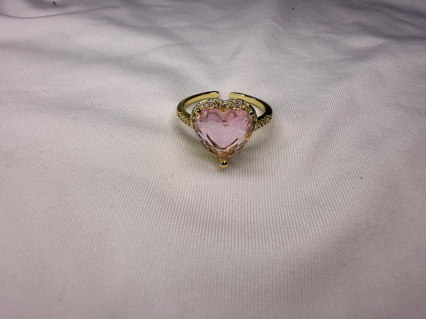 Blush Heart Ring