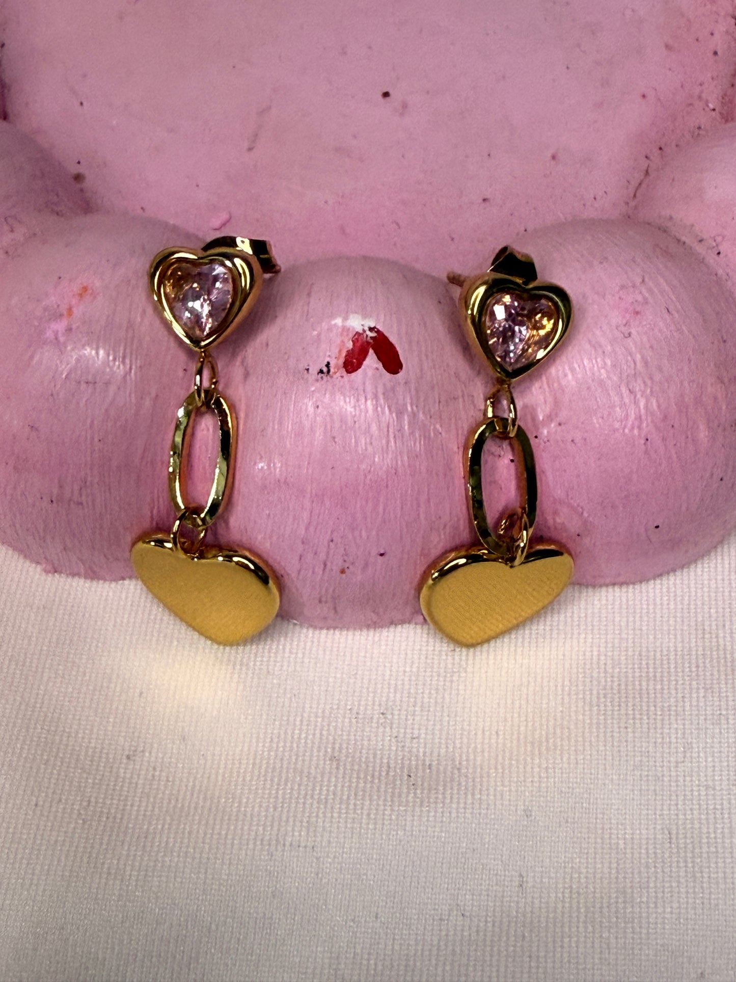 Linked Hearts Huggies