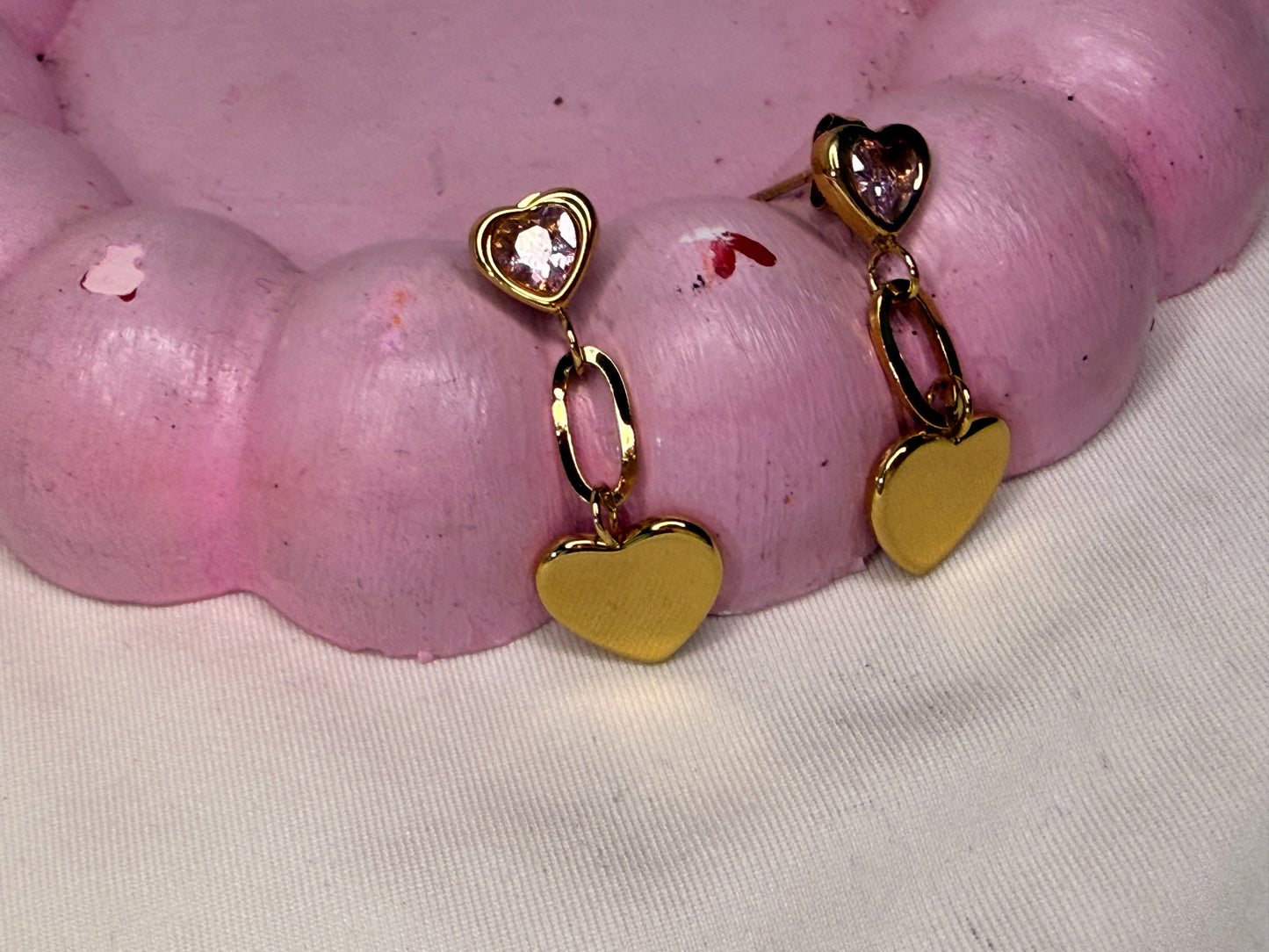 Linked Hearts Huggies