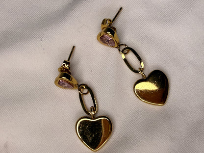Linked Hearts Huggies