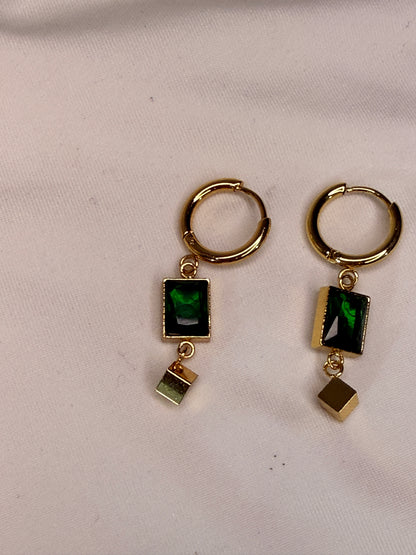 Noir Edge Hoops