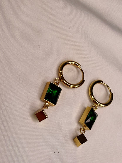 Noir Edge Hoops