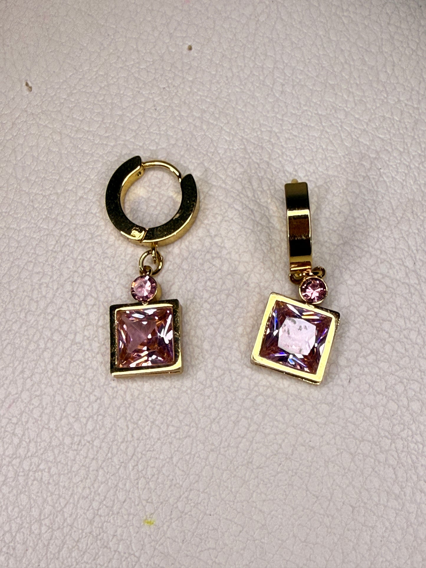 Pink Vault Hoops