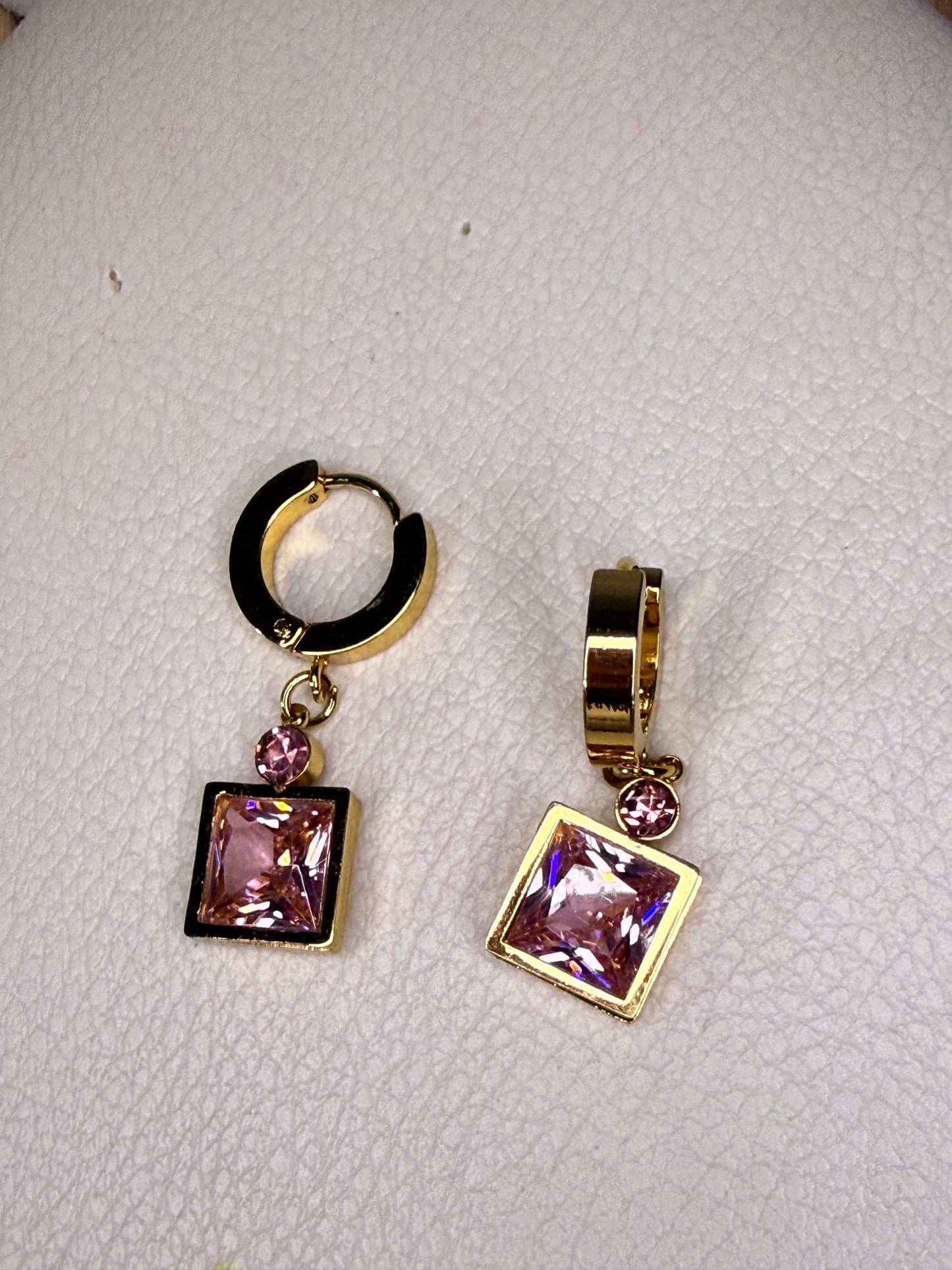 Pink Vault Hoops