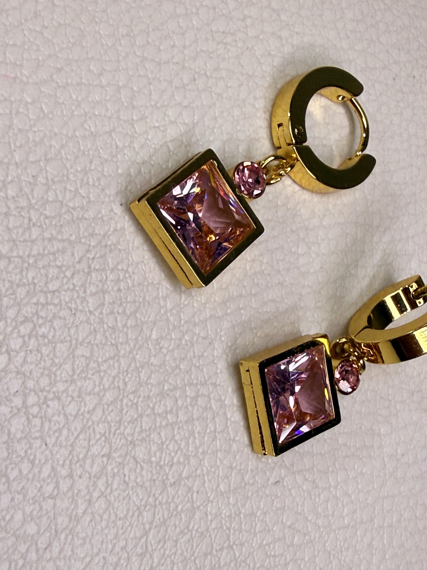Pink Vault Hoops