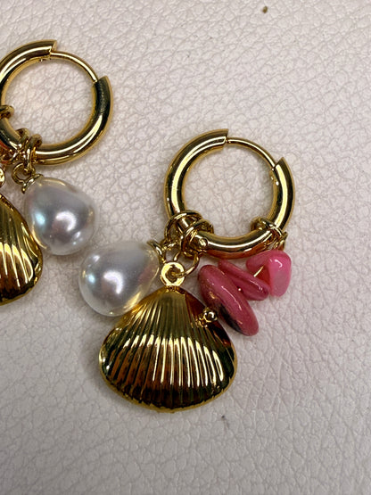 Mermaid Muse Hoops
