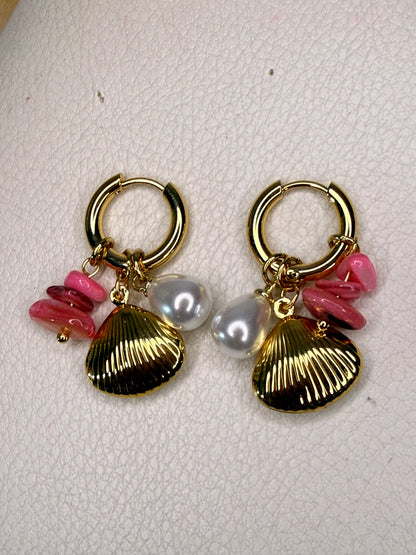 Mermaid Muse Hoops