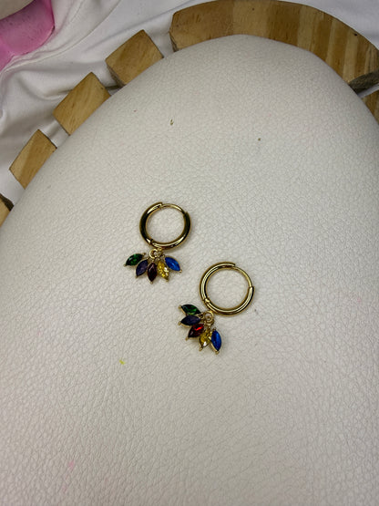 Prism Bloom Hoops