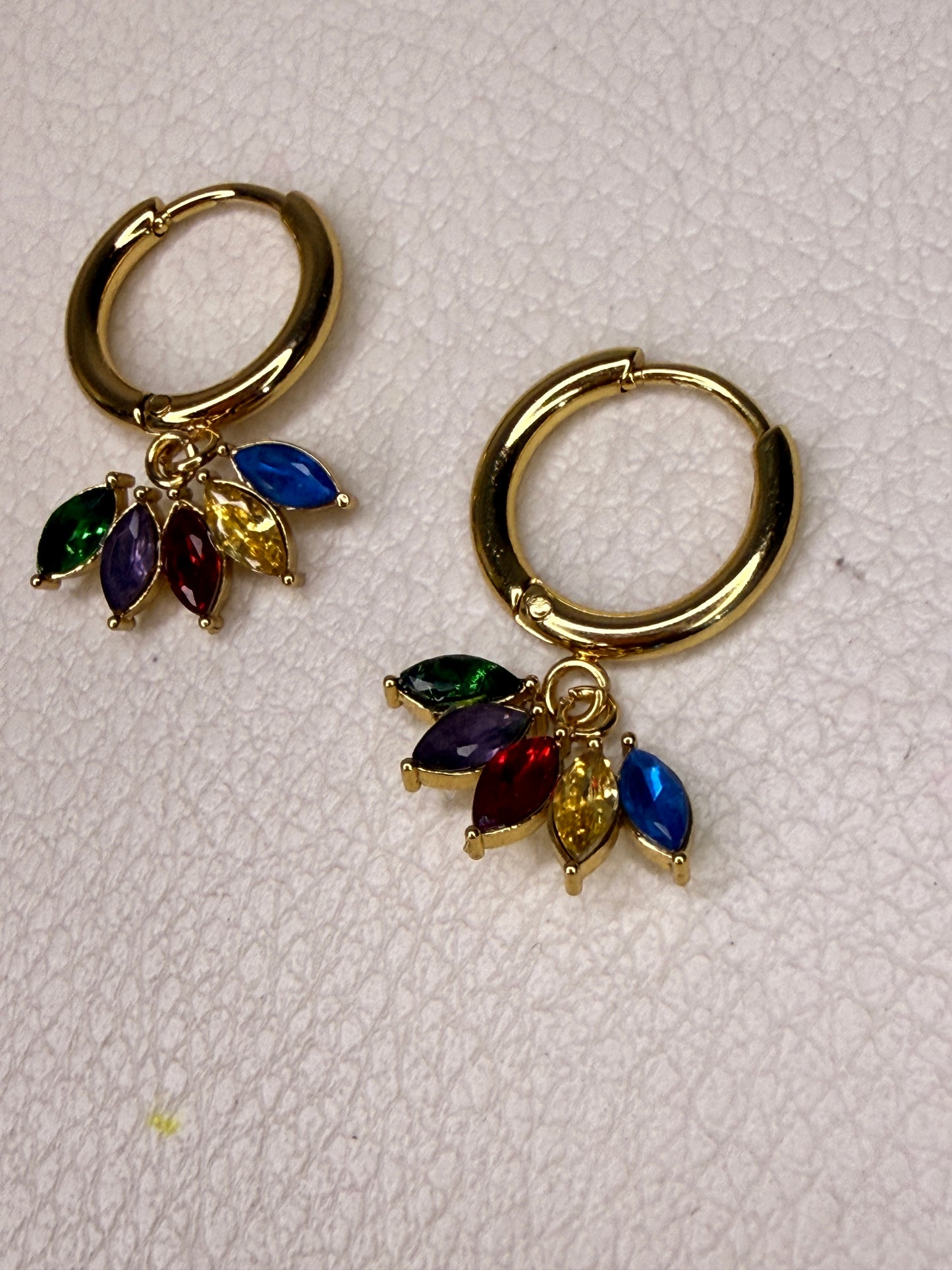 Prism Bloom Hoops