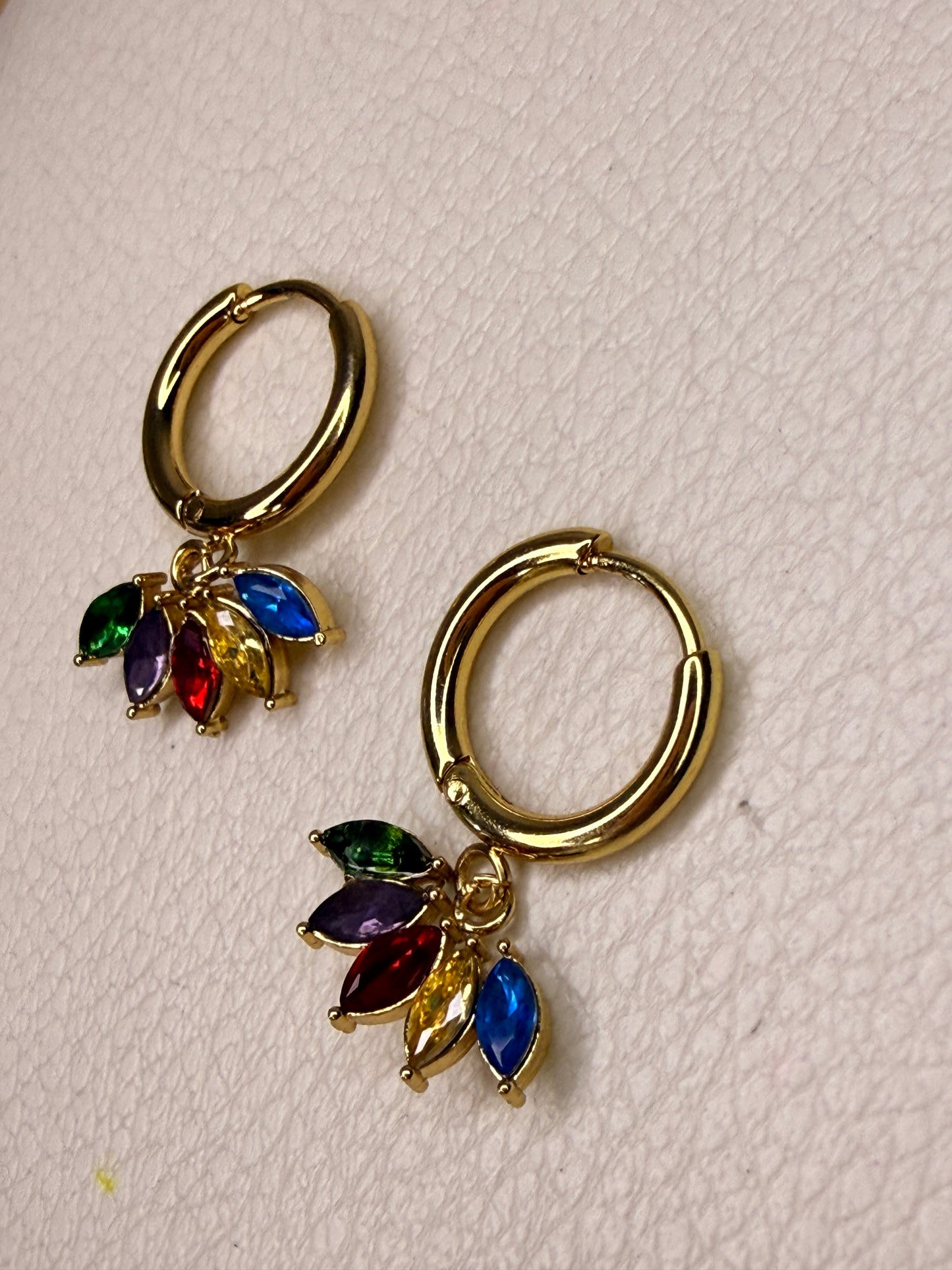 Prism Bloom Hoops
