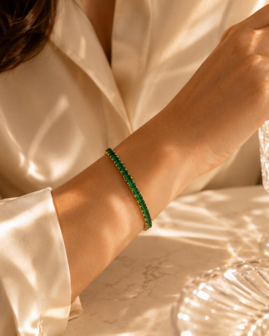 Emerald Edge Bracelet